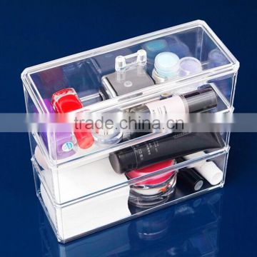 cosmetic box manufacturing popular plastic makeup container