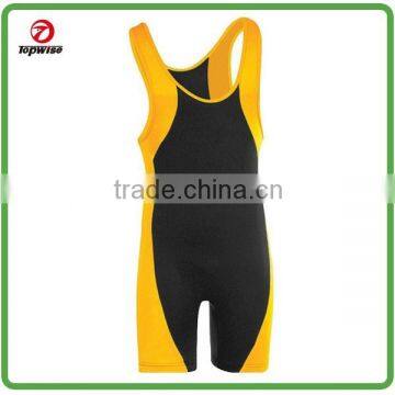 Custom polyester Compression wrestling singlet