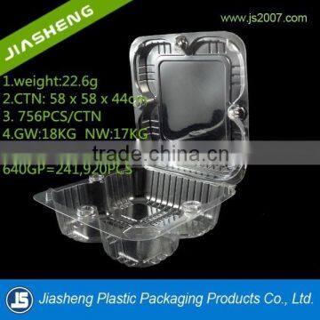 High Quality Fruit Clamshell Packaging for 4 PCS Peach photo-3
