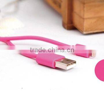 With for Apple MFi6.0 licensee authorised led charging cable for iphone 5