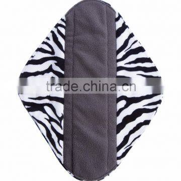 Antibacterial Bamboo charcoal Mama Cloth Menstrual Pads