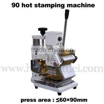 Manual PVC card Tipper machines