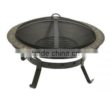 Outdoor Fire Pit Black Finish NFP- 113