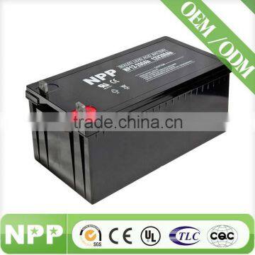 12V 200AH Made In China Maintenance Free Solar Gel Battery