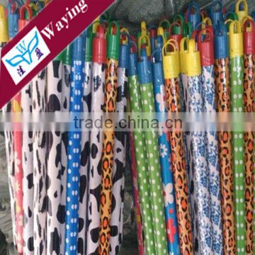 various PVC coated wooden mop handle