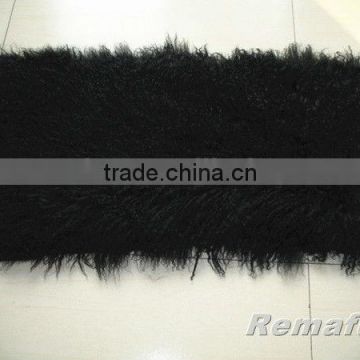 Long Hair Mongolian Lamb Fur Plate                        
                                                Quality Choice