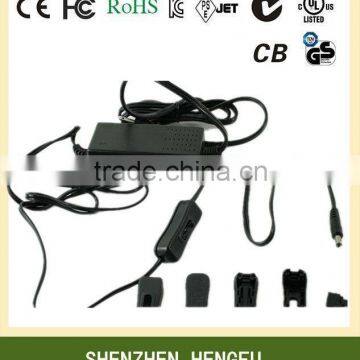 DESKTOP 90-264V AC DC 12V 2.5A CCTV Power Supply 30W