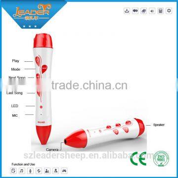 Rose Design technological OID Learning pen with 350mAH rechargeable battery