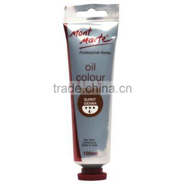 Mont Marte Oil Paint 100mls - Burnt Sienna