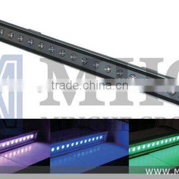 aluminium extruded sections led wall washer rgb 3in1