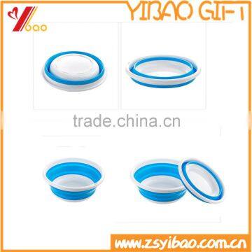 Customed Foldable Silicone Bathroom Hand Washing Basins photo-2