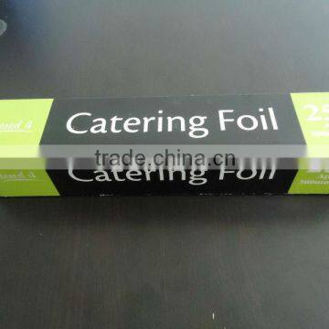 high-end market food packaging aluminium foil with slide cutter