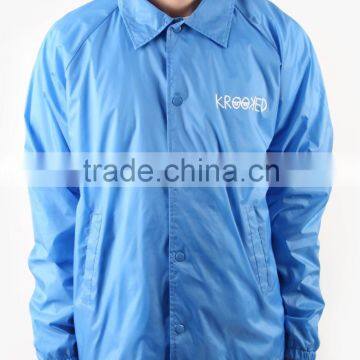 Custom Made Nylon Fabric Coaches Jackets, Custom Satin Fabric Coaches Jackets, Cuatom Taslan Fabric Coaches Jackets photo-4