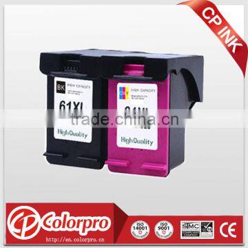 for HP ink cartridges 61XL with reman ink cartridge for HP 61XL printer ink cartridge