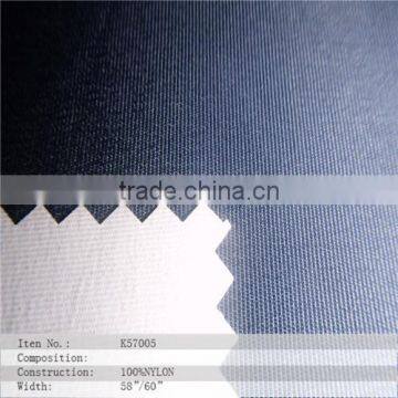 Nylon taslon taiwan manufacturer fabric with white breathable coated for jackets