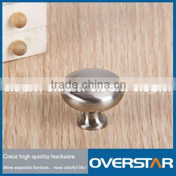 Modern Chrome Plated Round Zinc Alloy Cabinet Door Knobs