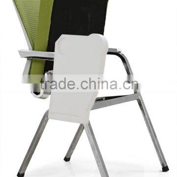 2016 attractive design folding chair writing pad