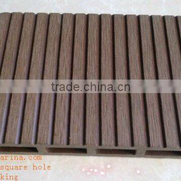 Outdoor wpc composit decking made in guangzhou