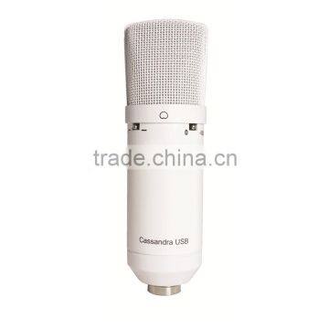 Large capsule condenser USB microphone,studio microphone