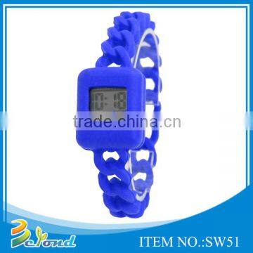 High quality oem factory ladies mens silicone programmable digital watches