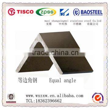 TISCO AISI 306 stainless steel angle bar with factory price