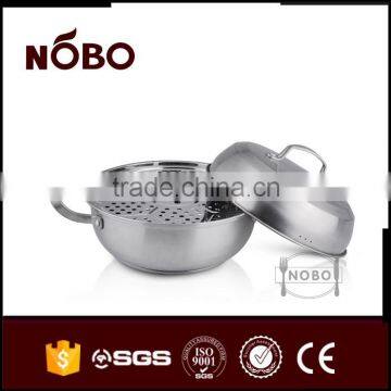 IRON MAN 2 Layer Multifunctional Stainless Steel Stock/steamer Pot photo-3