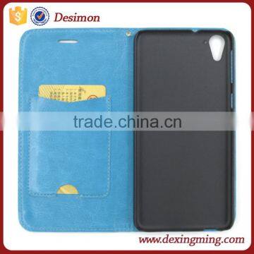 Wholesale  Flip Wallet Cover for HTC Desire 826,Card Leather Case For HTC Desire 826