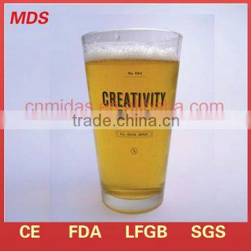 Handmade novelty funny beer glass