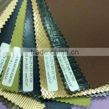 Scratch resistant semi pu decorative leather for car seat cover