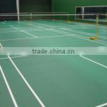 Indoor badminton flooring, badminton court