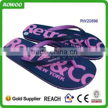 Unique Men Customized Eva Footwear Design Slipper,Customized Logo Beach Slipper photo-2