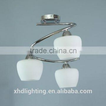 Coozen Factory White Spiral Lamp Shade Chandelier Ceiling Lamp photo-4