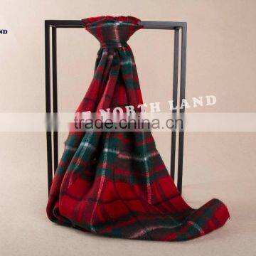 Wholesale Cheap Wool RedTartan Scarf WCS14112218