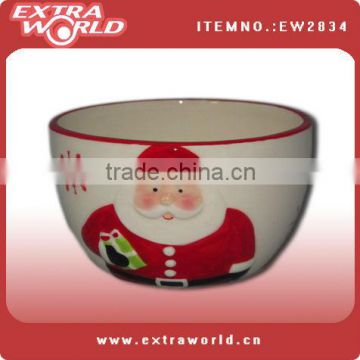 christmas ceramic bisque bowls