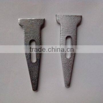 First Class Scaffolding Hardware Fastener 79mm L ,4.2mm T White Zinc Plate Wedge Pin photo-5