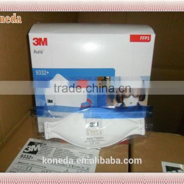 3M 9332+ 9332 9322 9322+ FFP2 non woven safety surgical mask FFP3 face mask