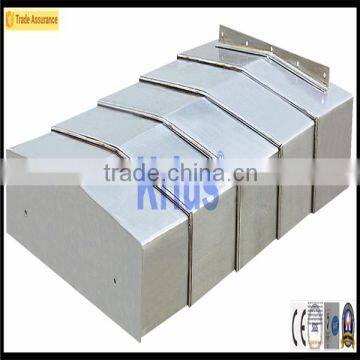 steel telescopic bellow for machine guide rail