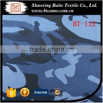 T/C Twill Navy Camouflage Fabric photo-3