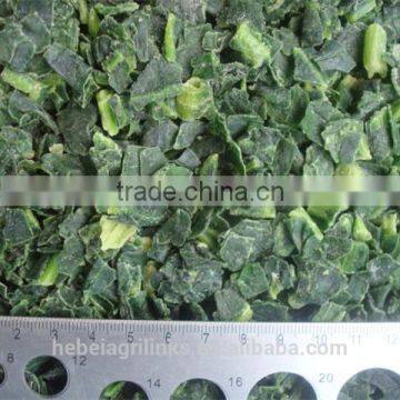 Frozen style fresh Chinese spinach chopped