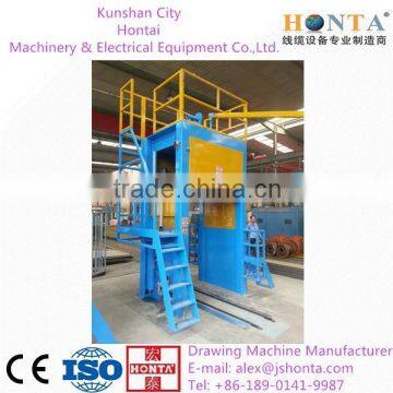 coiler take up machine basket coiler coiling machine