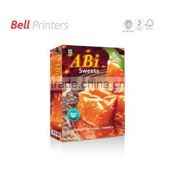 Food packaging box outer printing from India's leading printer