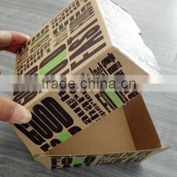 China Supply Custom Hamburg Packing Boxes With Logo Design