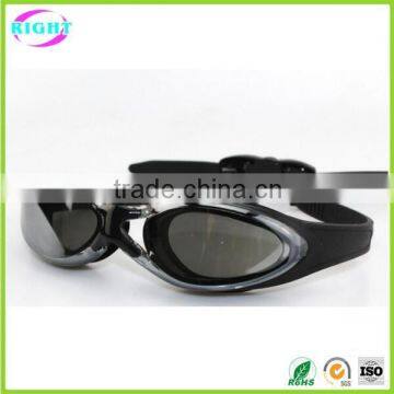 Fashionable Tropical Waterproof Silicone Rubber Swimming Goggles photo-5