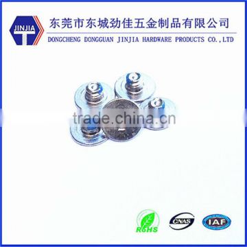 m2*1.6 thin cheese head self tapping steel nylok screws