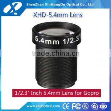 High Quality hd 6mm M12 F1.9 1/3" 3MP Sport Camera Lens photo-3