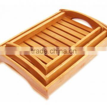 High Quality and Hot Sell Storage Bamboo Tea Tray