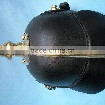 New Leather Pickelhaube / German Helmet photo-2
