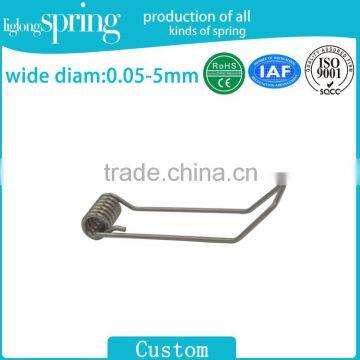 Custom stainless steel lighting torsion springs