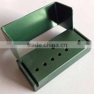 Hot Sale 8 Holders Aluminium Dental Bur Holder
