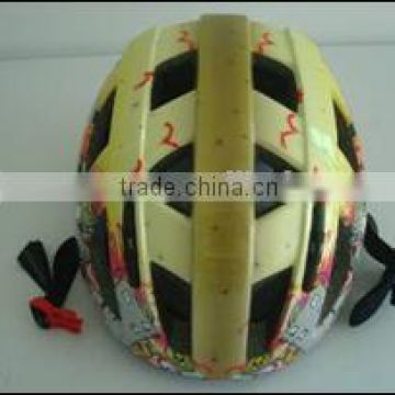 PVC SHELL KIDS BICYCLE AND SKATE HELMETS CE EN1078